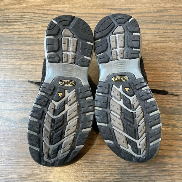 KEEN Utility Sparta Aluminum Toe Work Shoes BLACK/GREY FLANNEL Women size 7 - Picture 15 of 16